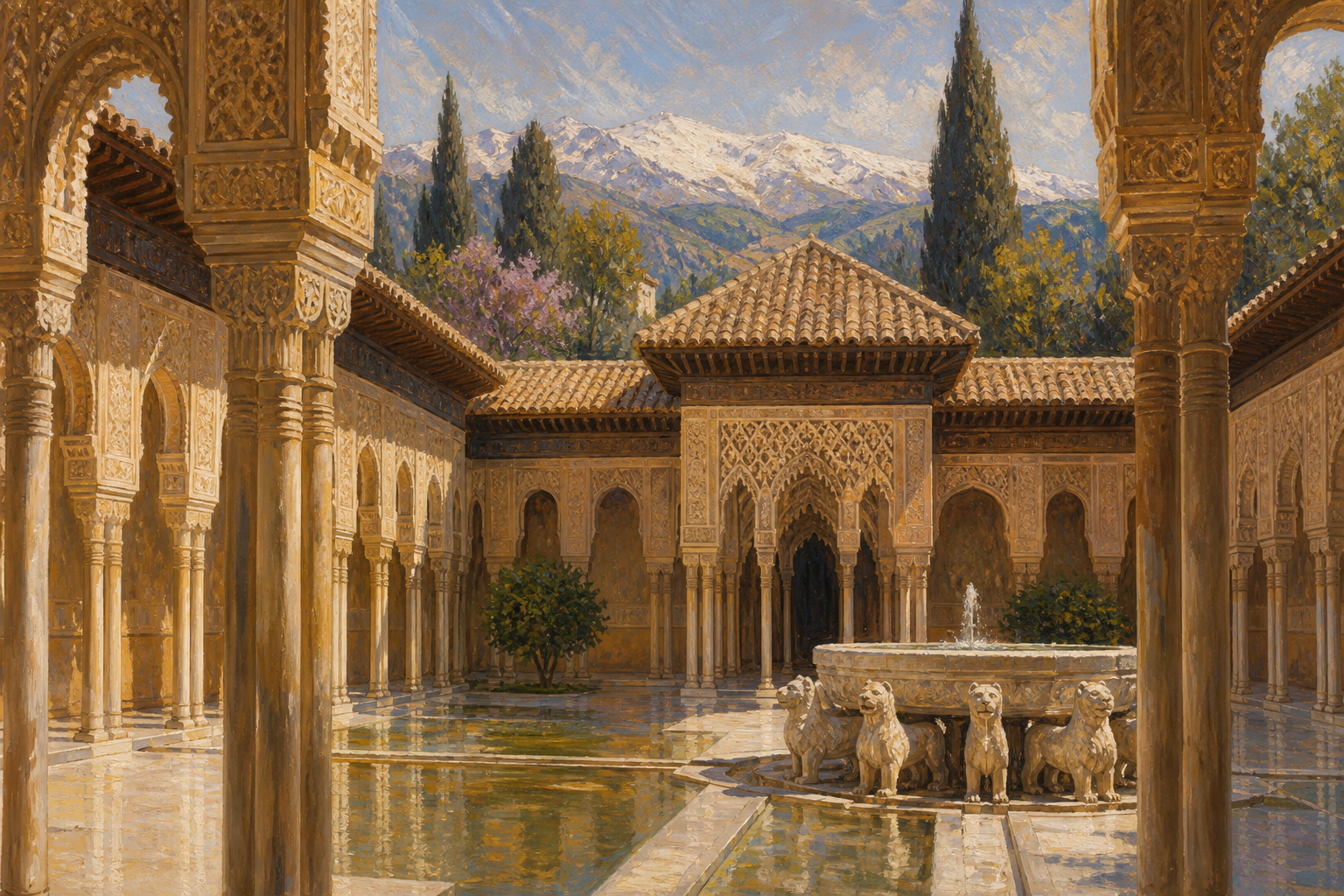 The Alhambra: a world wonder of c. 1350 CE