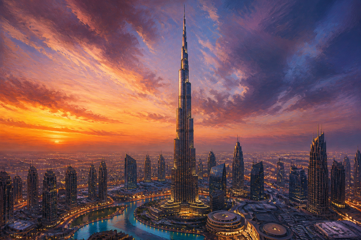 Burj Khalifa: a world wonder of c. 2010 CE