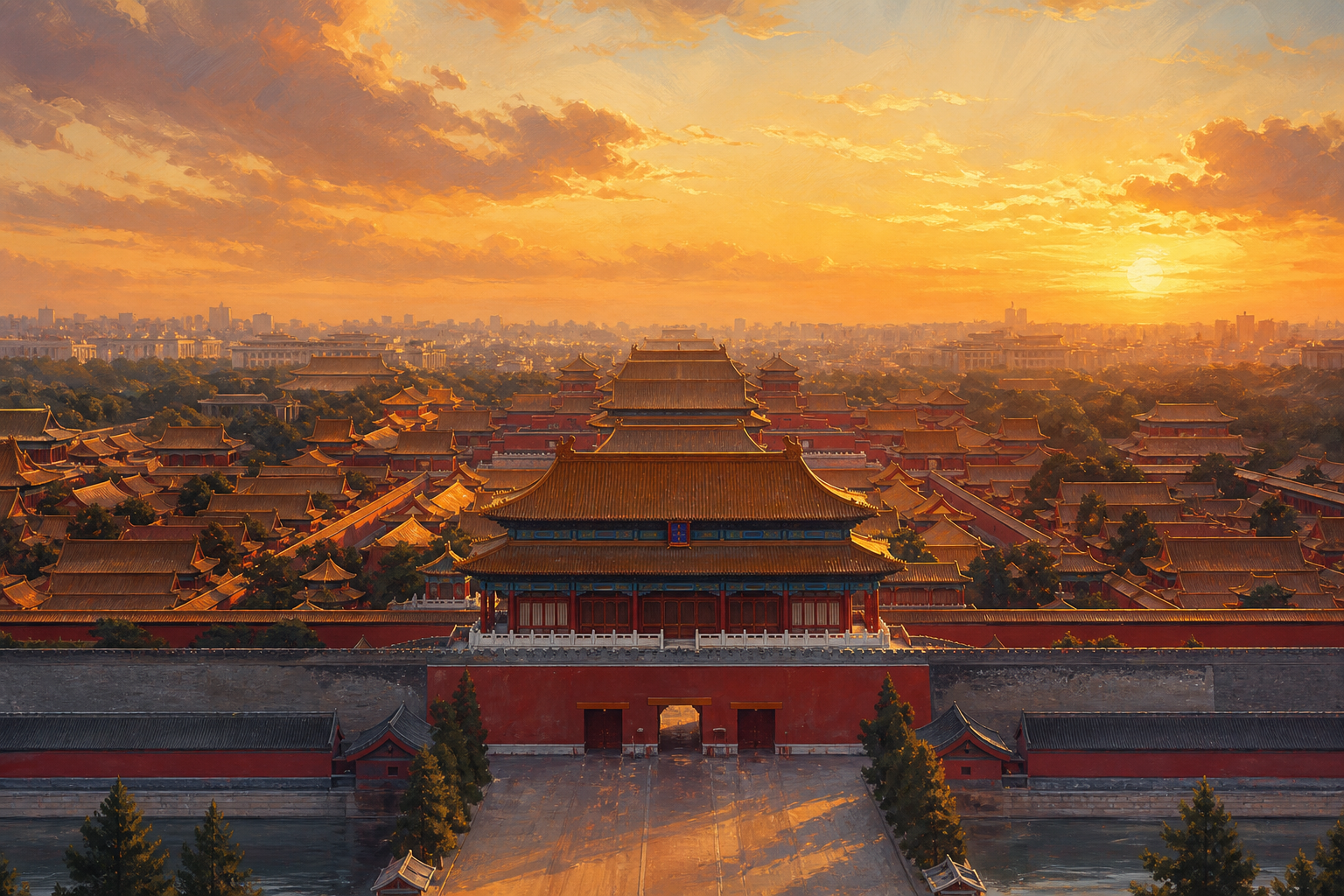 The Forbidden City: a world wonder of c. 1420 CE