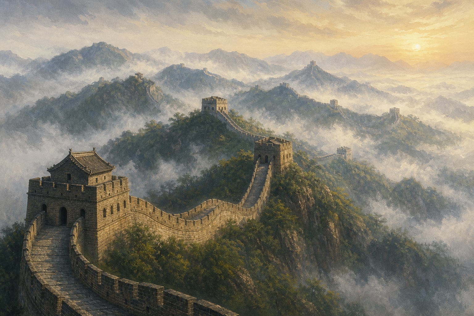 Ming Great Wall: a world wonder of c. 1500 CE