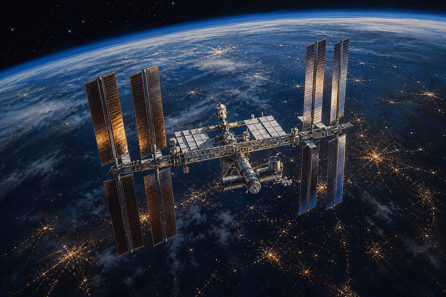 International Space Station: a world wonder of c. 1998 CE