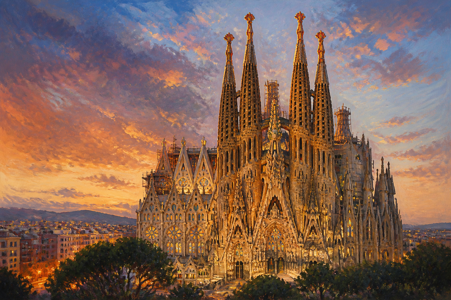 Sagrada Família: a world wonder of c. 1882 CE