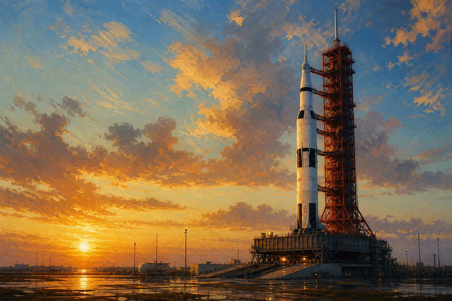 Saturn V & Apollo 11: a world wonder of c. 1969 CE