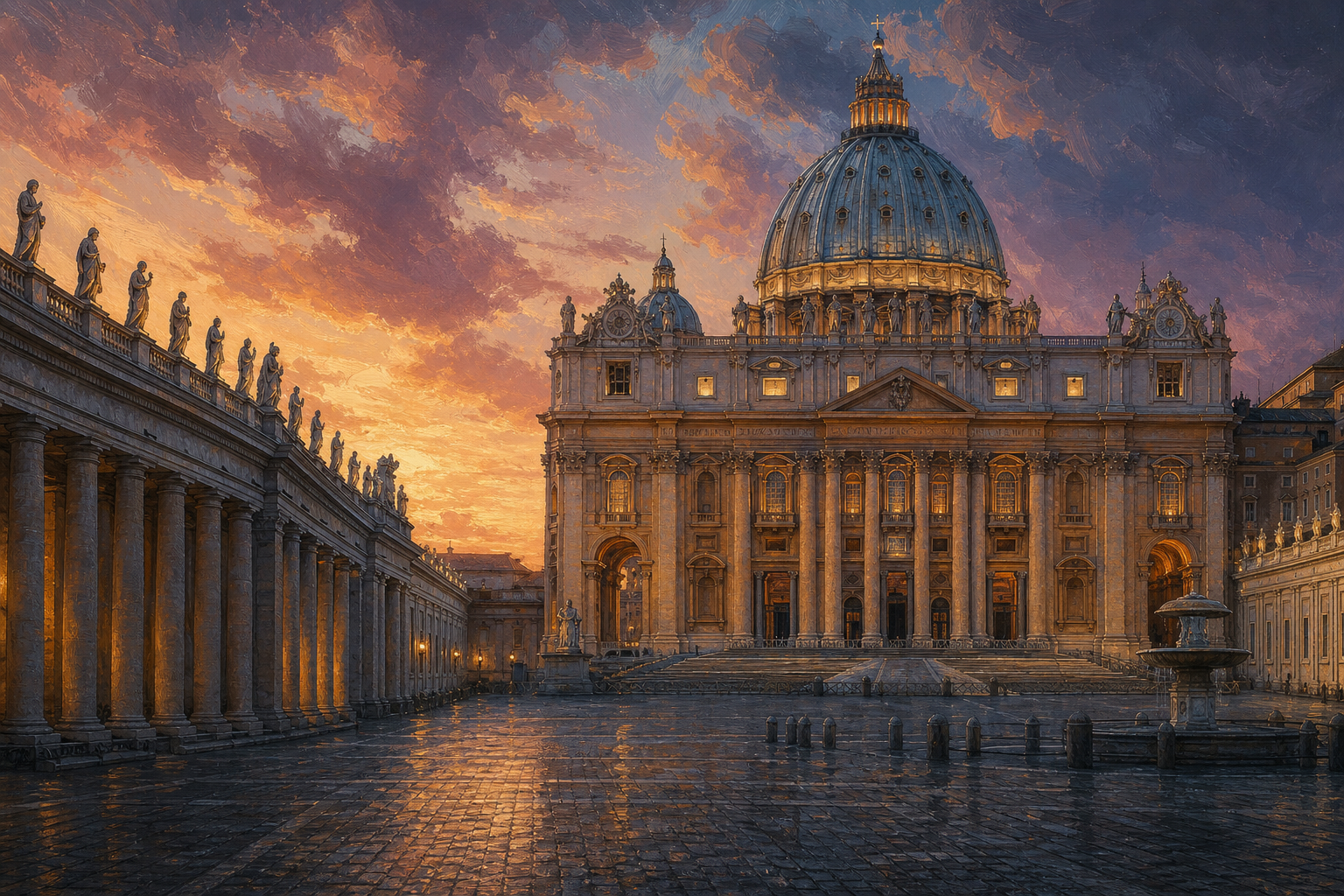 St. Peter’s Basilica: a world wonder of c. 1626 CE