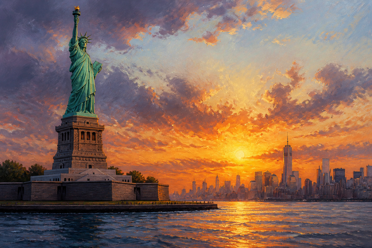 Statue of Liberty: a world wonder of c. 1886 CE