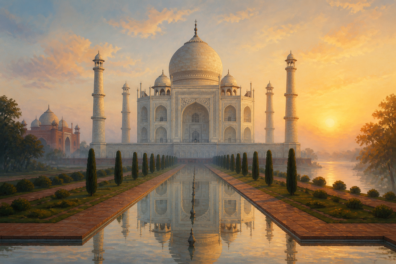 Taj Mahal: a world wonder of c. 1653 CE