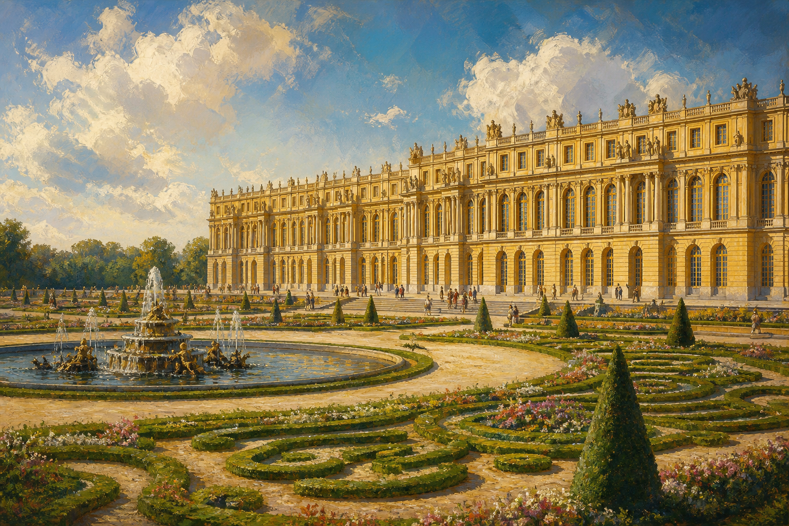 Palace of Versailles: a world wonder of c. 1682 CE