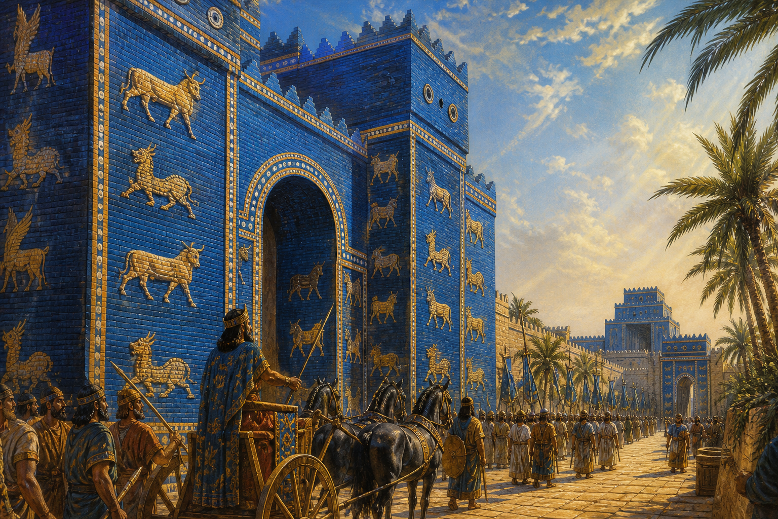Ishtar Gate of Babylon: a world wonder of c. 575 BCE