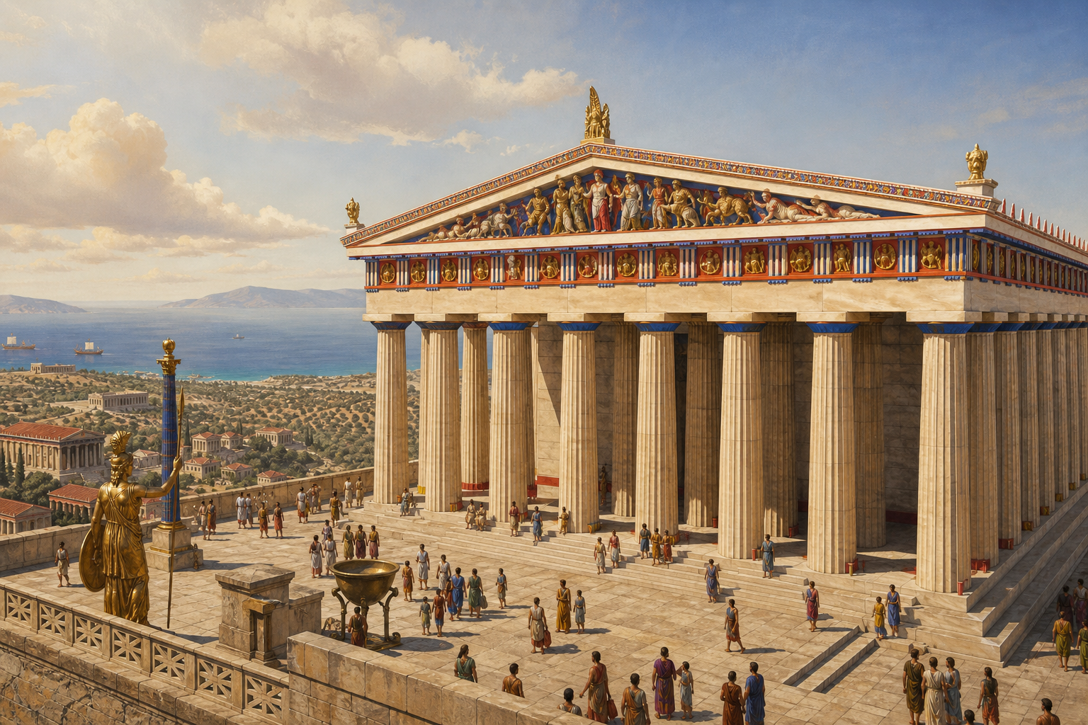The Parthenon: a world wonder of c. 447 BCE