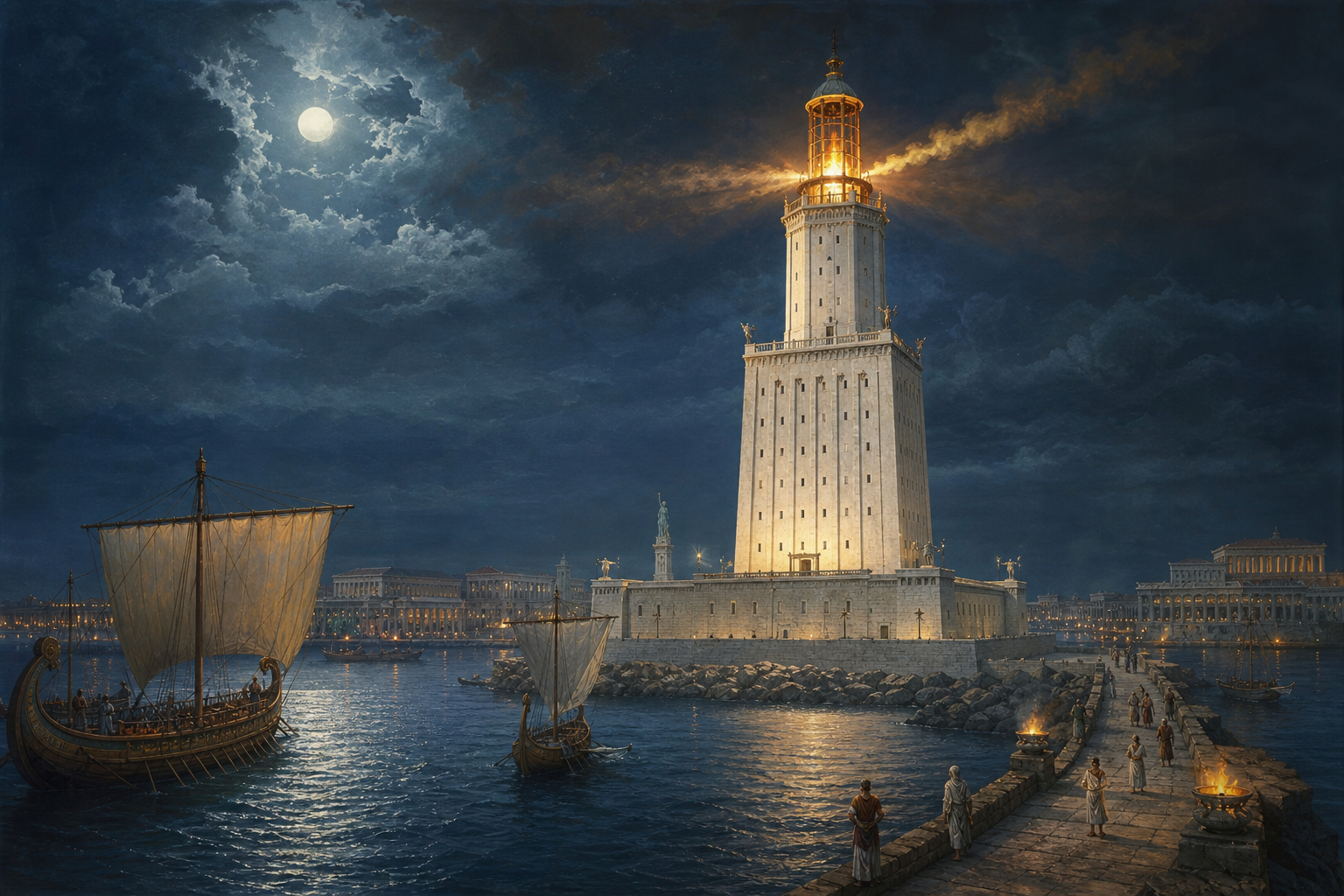 Lighthouse of Alexandria: a world wonder of c. 280 BCE